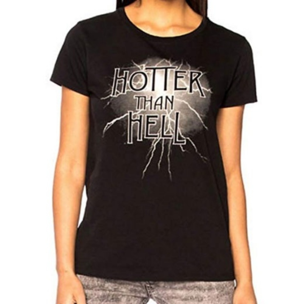 CHRLDR Hotter than Hell Band Tee T-Shirt Medium